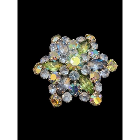 Wonderful Vintage WEISS Signed Dimensional Star Brooch (A4716) - Picture 2 of 6